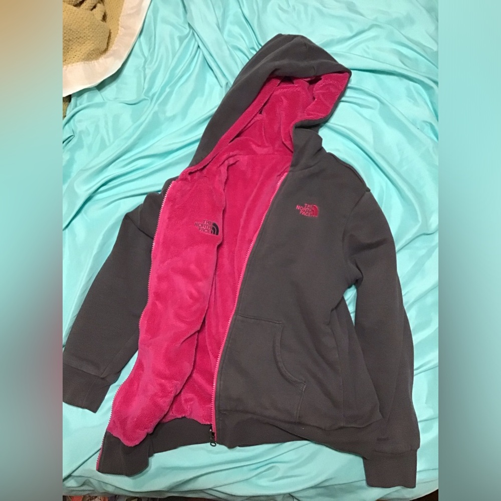 The North Face Reversible Jacket Girls Youth size XL 18